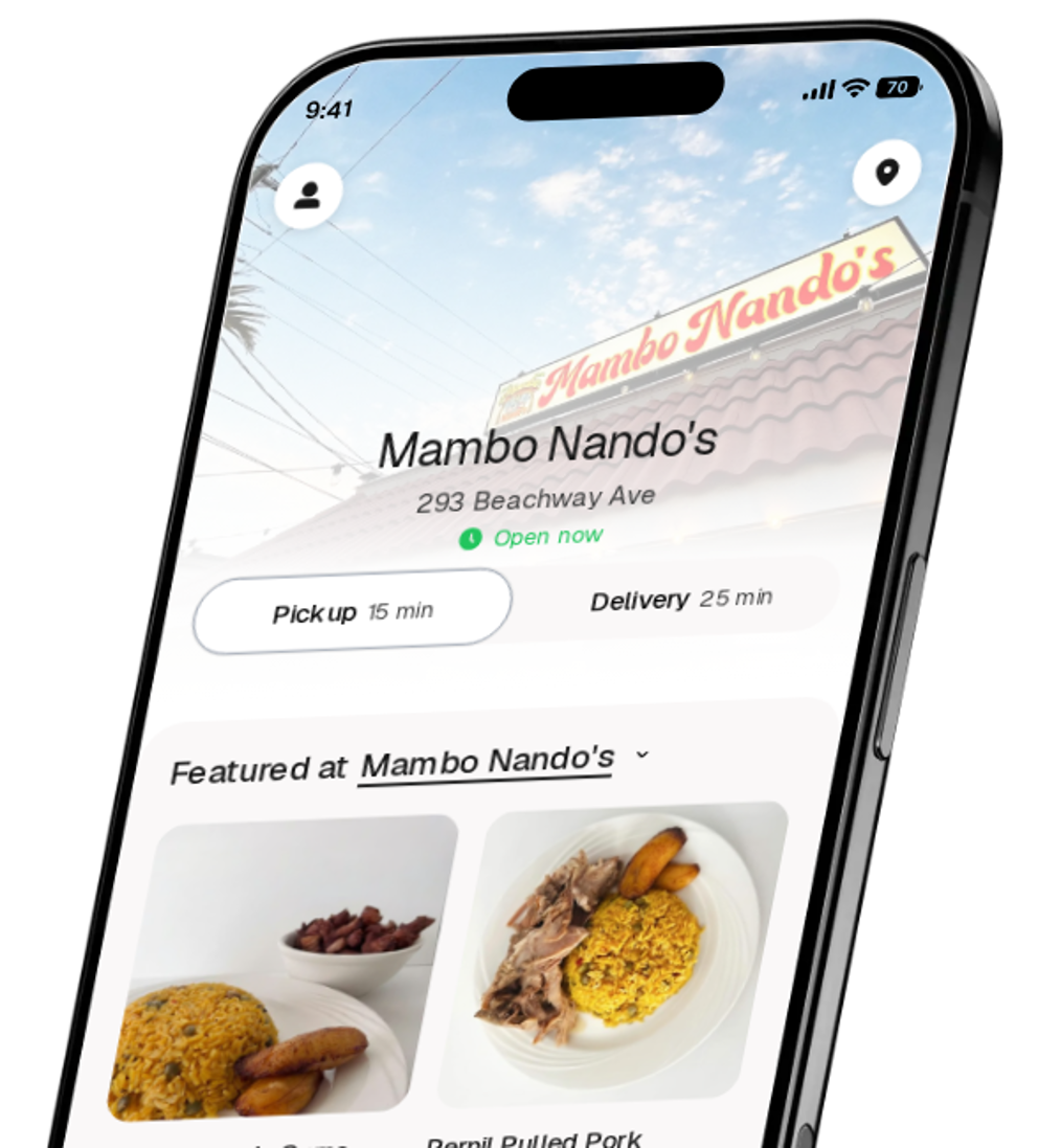 Mambo Nando's app preview
