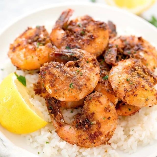 Garlic Shrimp.